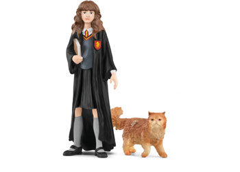 Schleich Harry Potter Wizarding World Hermione and Crookshanks