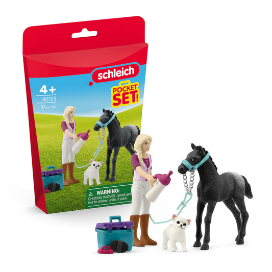 Schleich Pocket Set Care Set for Foal