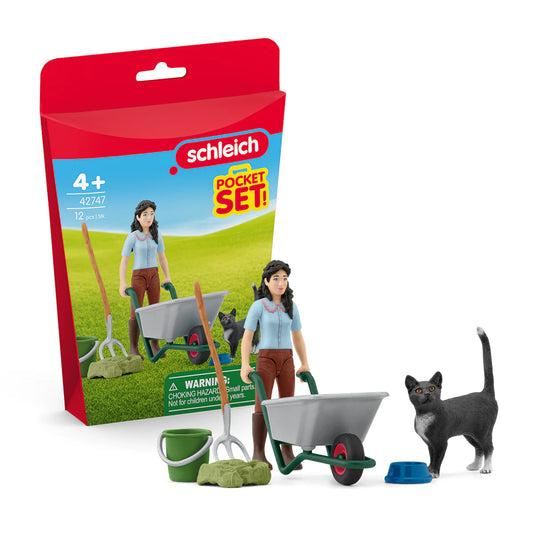 Schleich Pocket Set Muck-out and Care Set