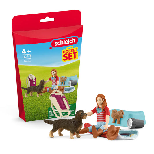 Schleich Pocket Set Overnight Stary with Hannah