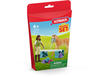 Schleich Pocket Set Training Set for Foal