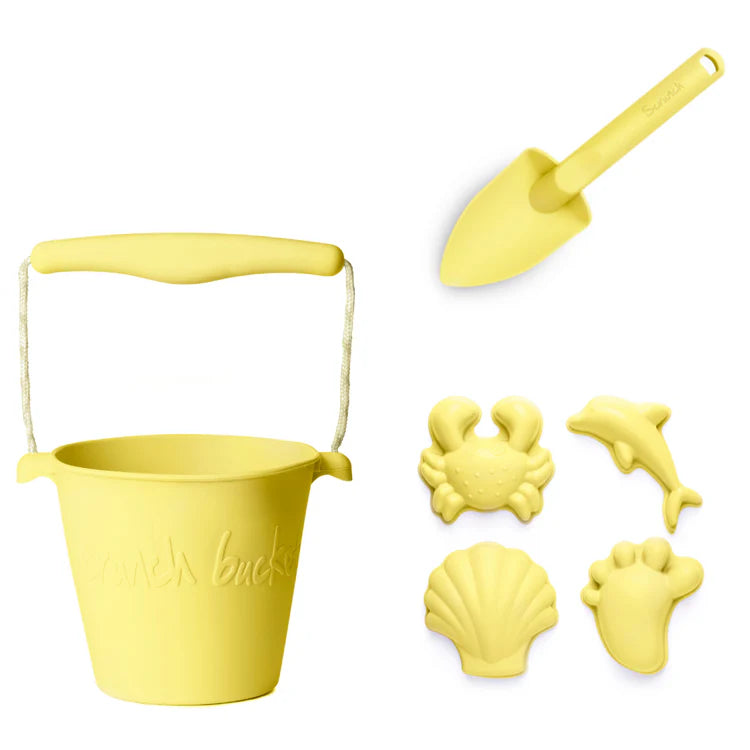 Scrunch Beach Set Lemon