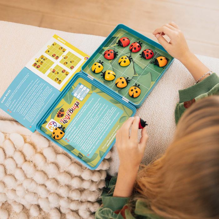 Smart Games Magnetic Tin Box Logibugs