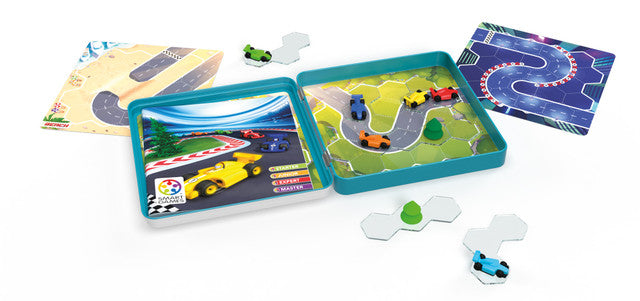 Smart Games Magnetic Tin Box Pole Position