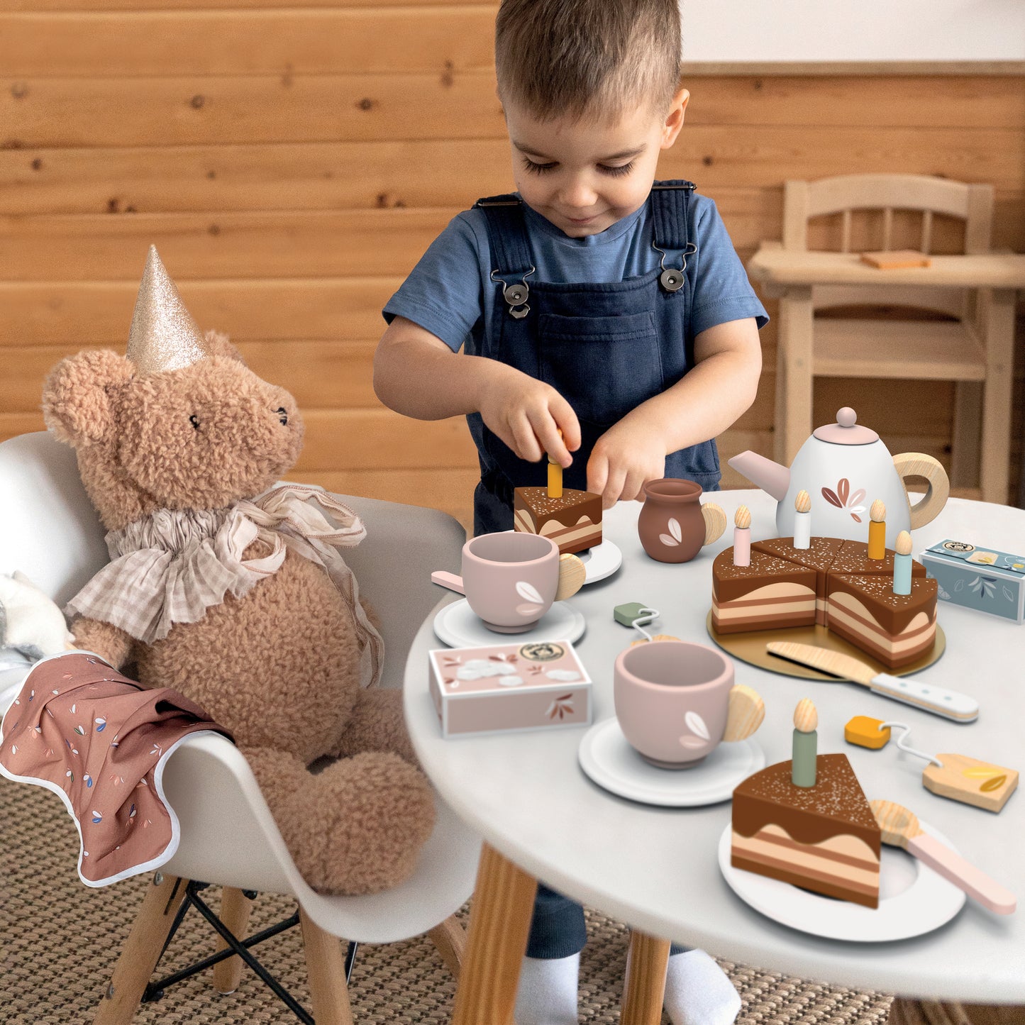 Speedy Monkey Birthday Tea Set