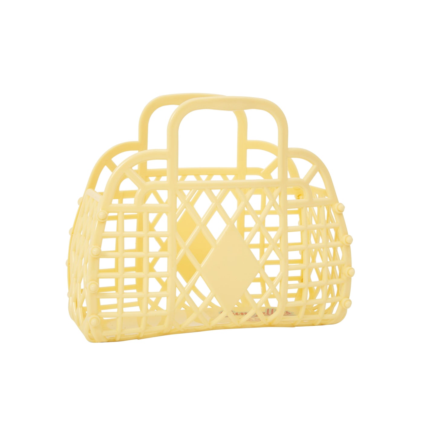 Sun Jellies Retro Basket Yellow