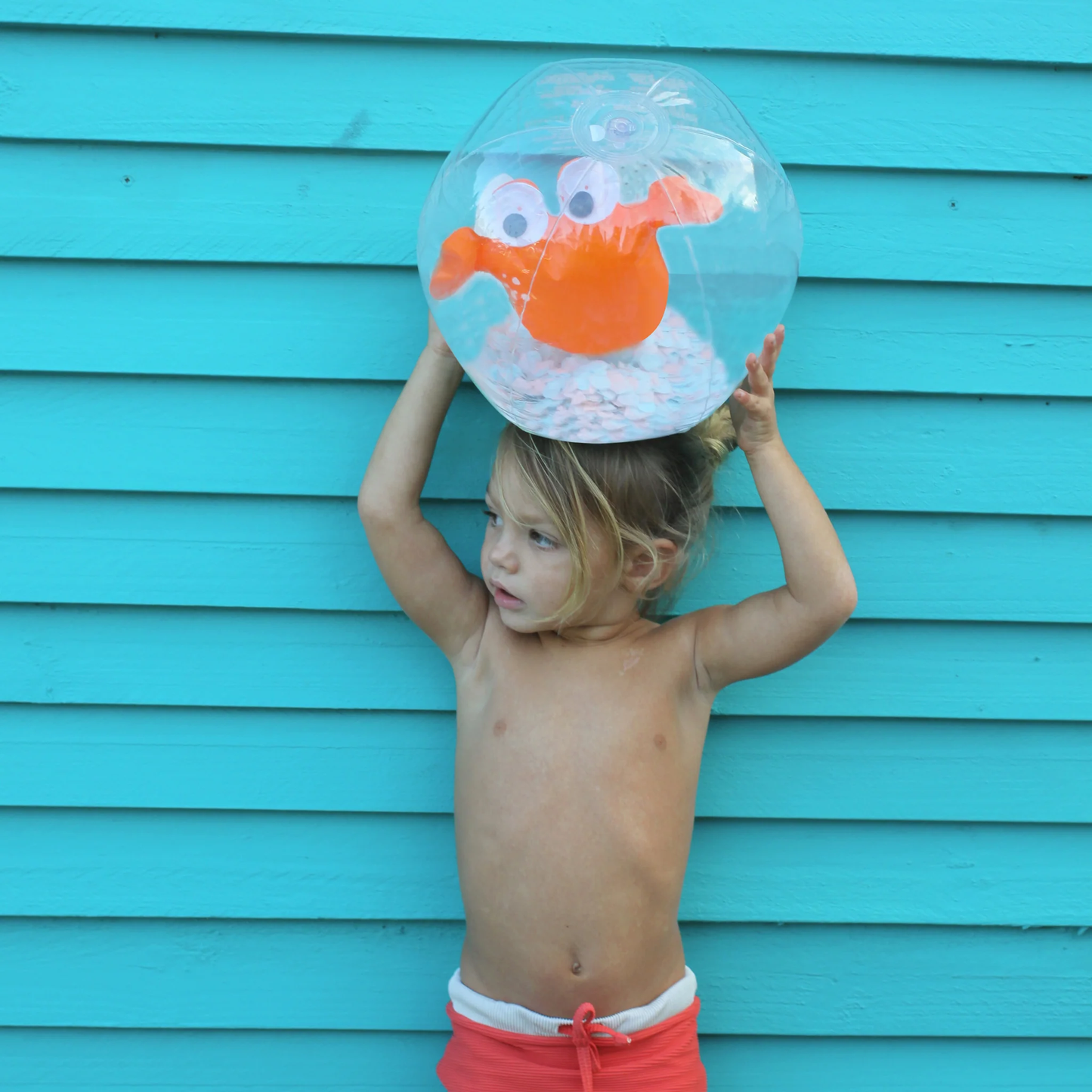 SUNNYLiFE 3D Inflatable Beach Ball Sonny the Sea Creature