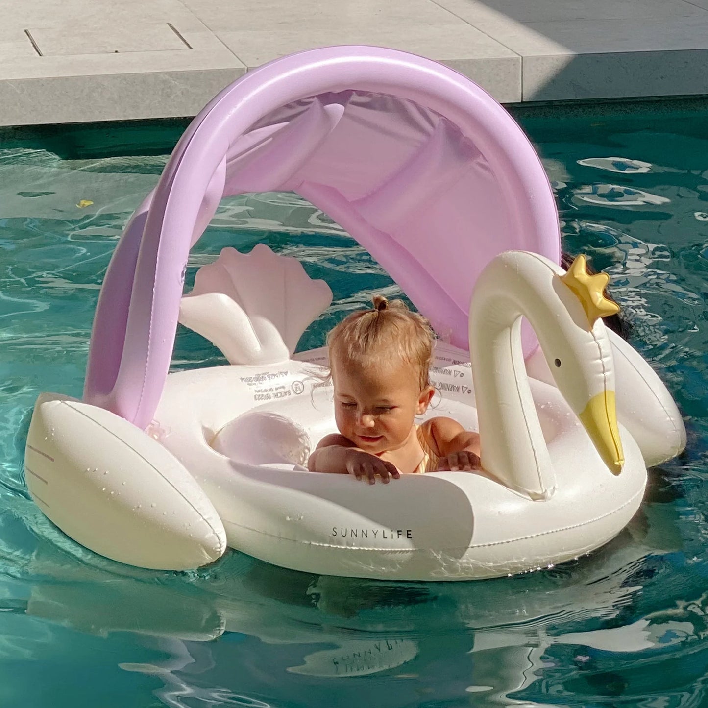 SUNNYLiFE Baby Float Princess Swan