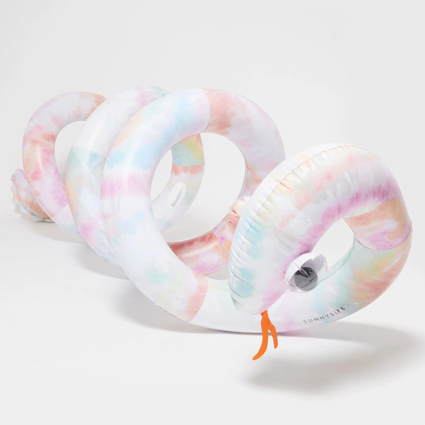 SUNNYLiFE Giant Inflatable Noodel Snake Tie Dye