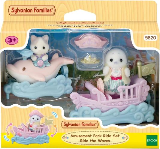 Sylvanian Families Amusement Park Ride Set Ride the Waves