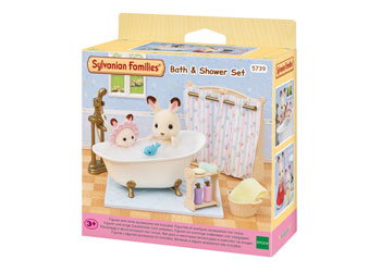 Sylvanian Families Bath & Shower Set New Edition