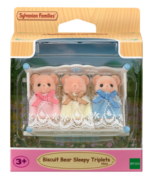 Sylvanian Families Biscuit Bear Sleepy Trio