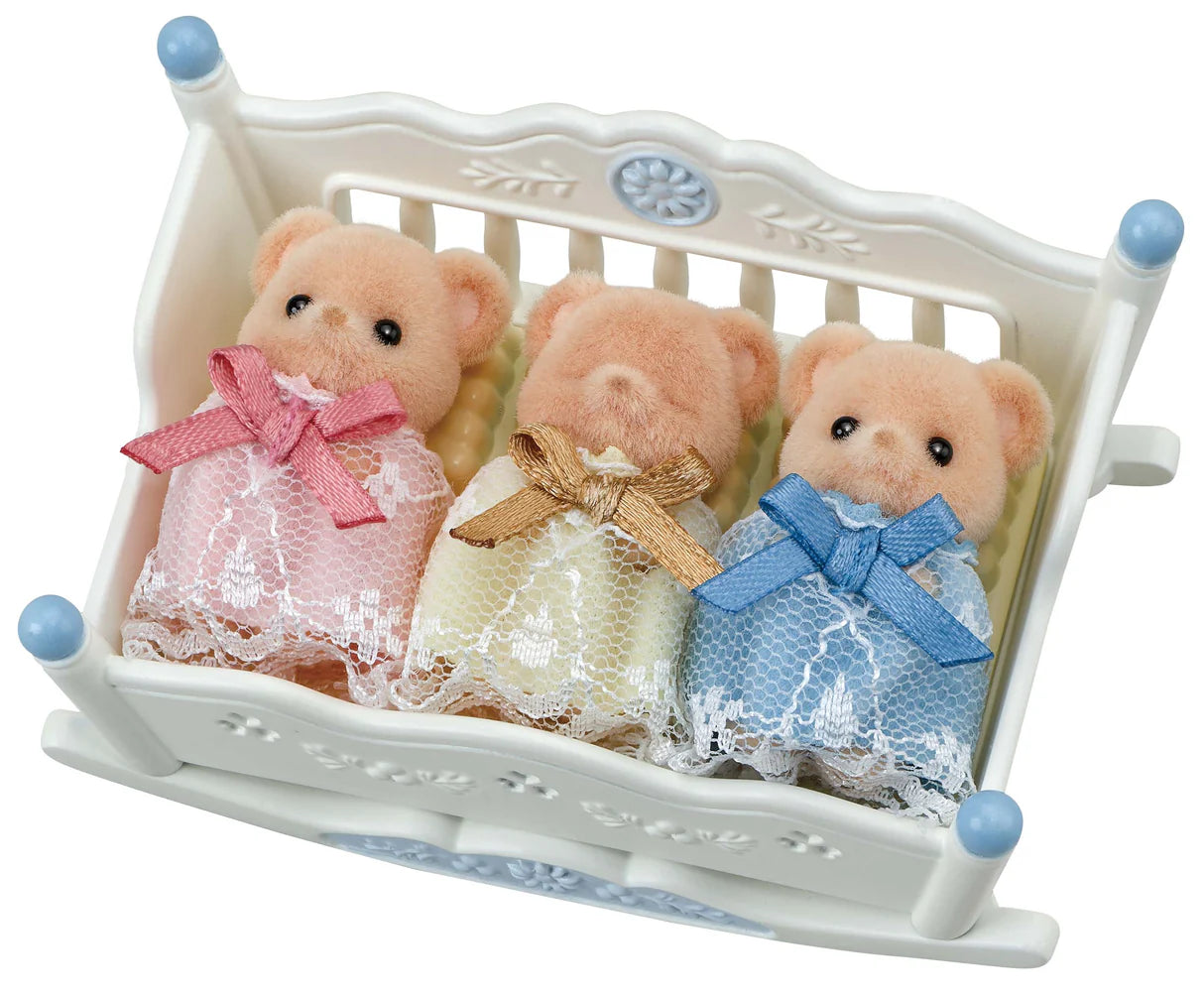 Sylvanian Families Biscuit Bear Sleepy Trio