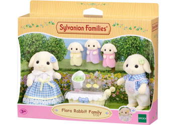 Sylvanian Families Flora Rabbit Family