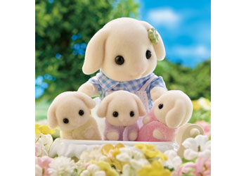 Sylvanian Families Flora Rabbit Family