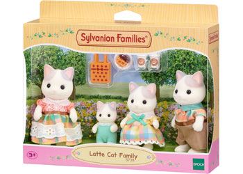 Slyvanian Families Latte Cat Family