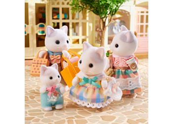 Slyvanian Families Latte Cat Family