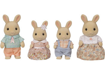 Sylvanian Families Milk Rabbit Family