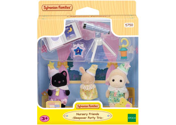 Sylvanian Families Nursery Friends Sleepover Party Trio