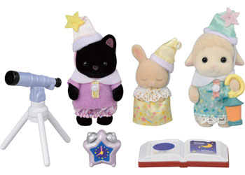 Sylvanian Families Nursery Friends Sleepover Party Trio