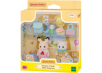 Sylvanian Families Nursery Friends Walk Along Duo