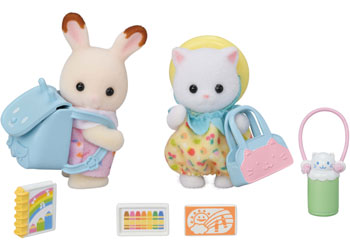 Sylvanian Families Nursery Friends Walk Along Duo