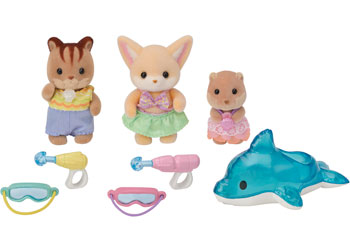 Sylvanian Families Nursery Friends Pool Fun Trio