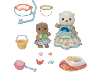 Sylvanian Families Sea Otter Sisters Splashy Snorkel Set
