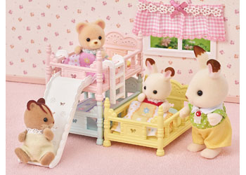 Sylvanian Families Triple Bunk Beds