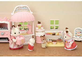 Sylvanian Families Village Cake Shop Starter Set