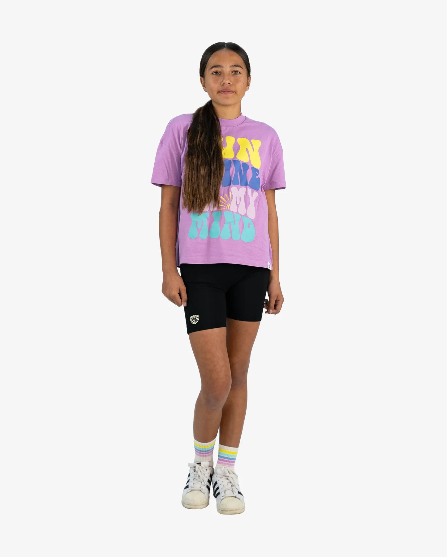 The Girl Club Lilac Sunshine Relaxed Tee