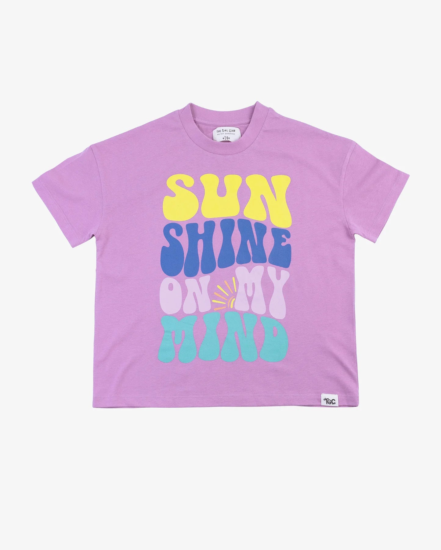 The Girl Club Lilac Sunshine Relaxed Tee