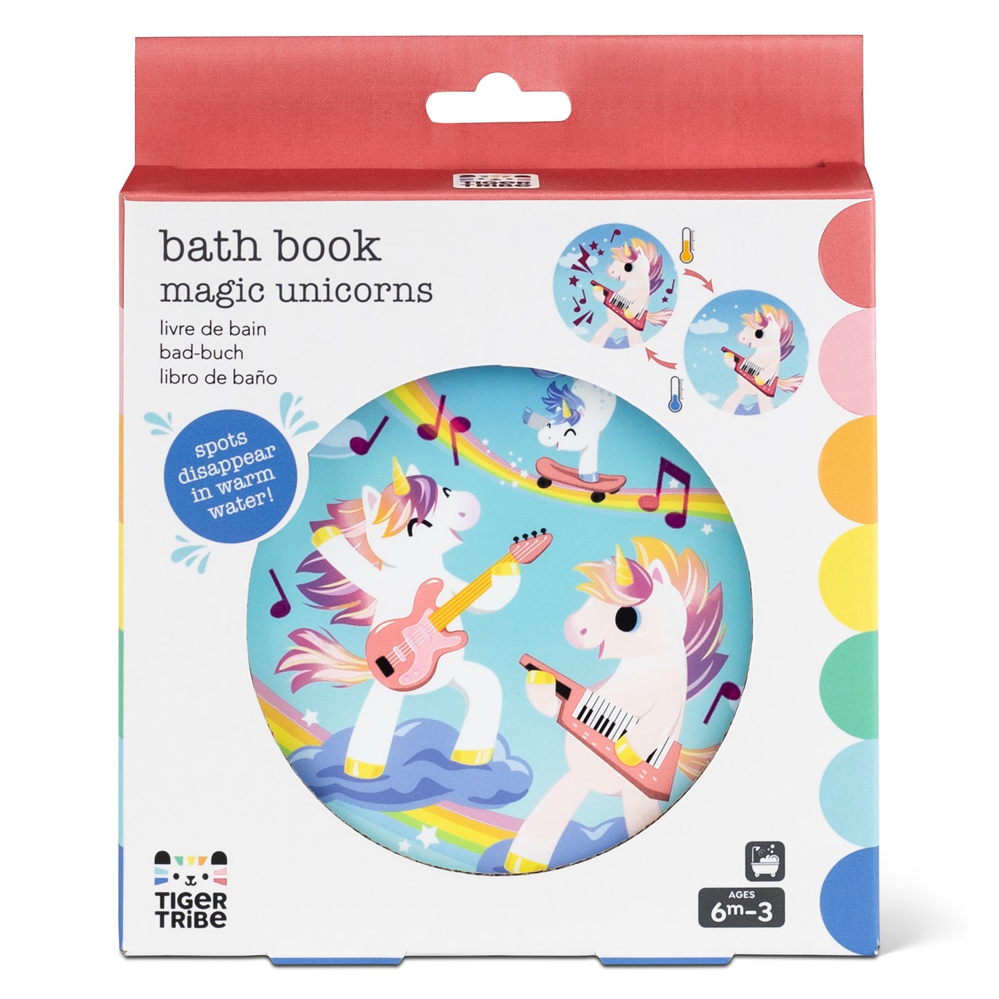 Tiger Tribe Bath Book Magic Unicorns