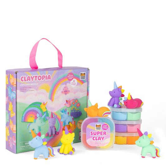 Tiger Tribe Claytopia Unicorn World