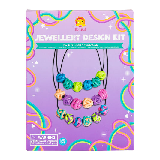 Tiger Tribe Jewellery Design Kit Twisty Beads Necklace