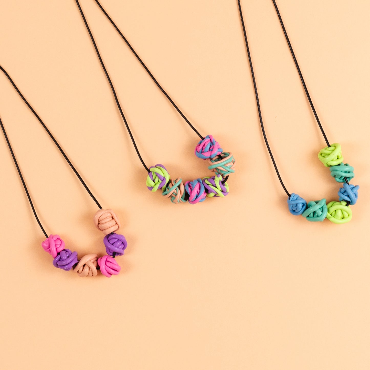 Tiger Tribe Jewellery Design Kit Twisty Beads Necklace