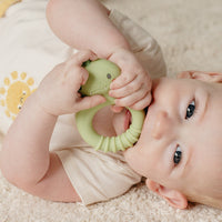 Tiger Tribe Silicone Teether Dino