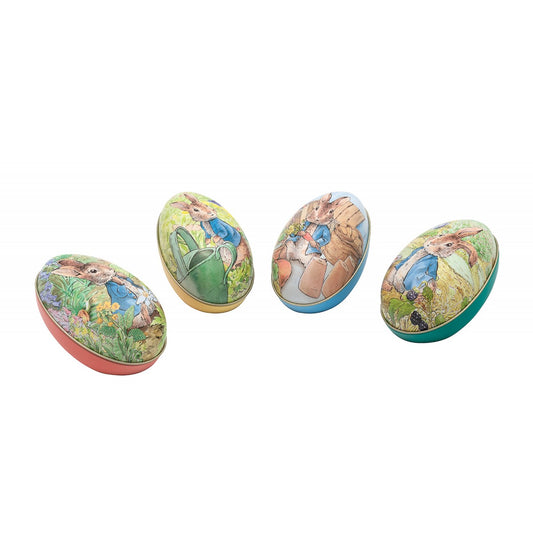 Tinco Peter Rabbit Egg Shaped Tins