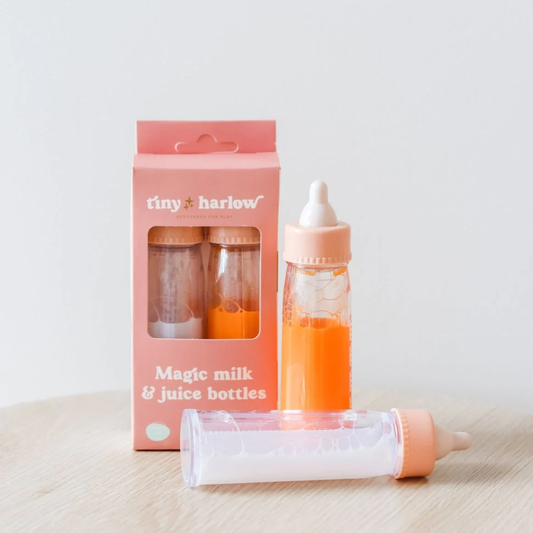 Tiny Harlow Magic Milk & Juice Baby Doll Bottles