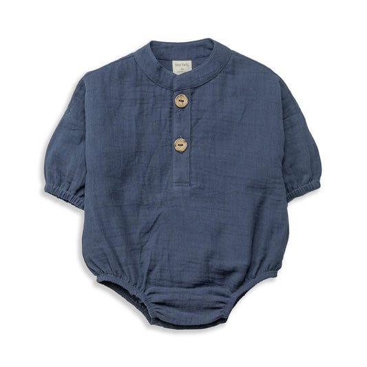 Tiny Twig Mac Bodysuit Navy