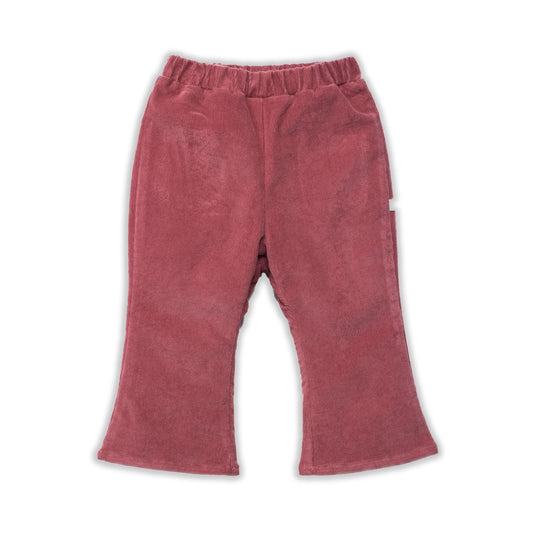 Tiny Twig Stretchy Flared Pant Rose