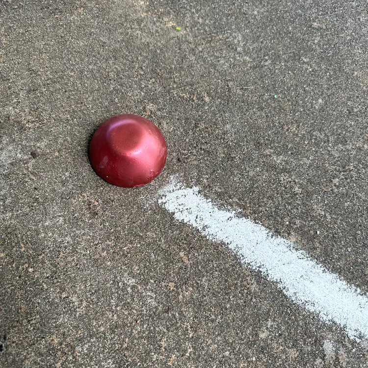Twee Sidewalk Chalk Rudolph's Nose