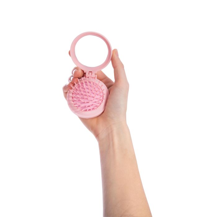 Unicorn Compact Hairbrush and Mirror