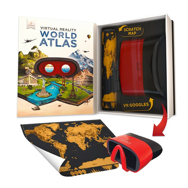 VR Gift Box World Atlas