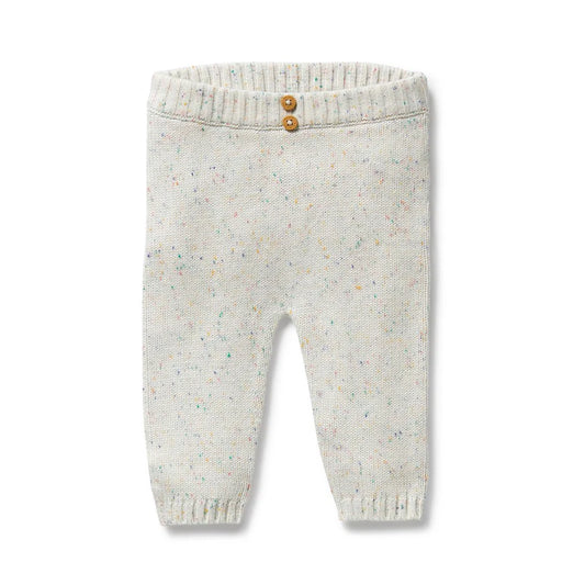 Wilson & Frenchy Organic Knitted Leggings Hundreds and Thousands