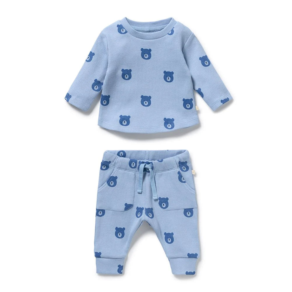 Wilson & Frenchy Organic Waffle Set Bear Hugs