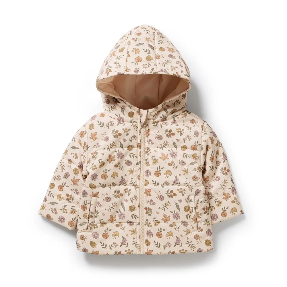 Wilson & Frenchy Puffer Jacket Maple Glow