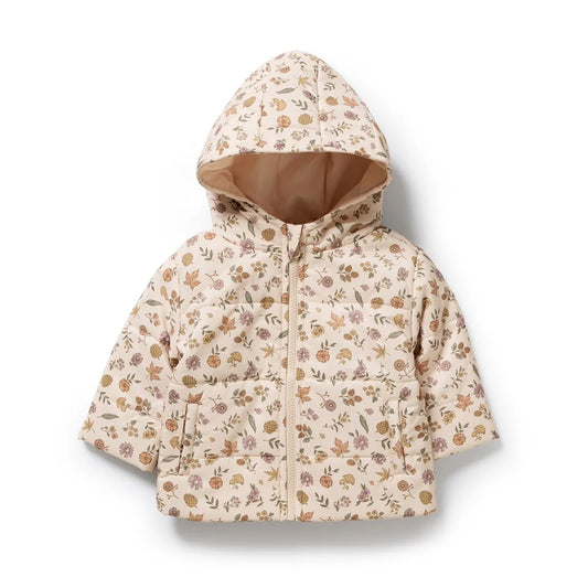 Wilson & Frenchy Puffer Jacket Maple Glow