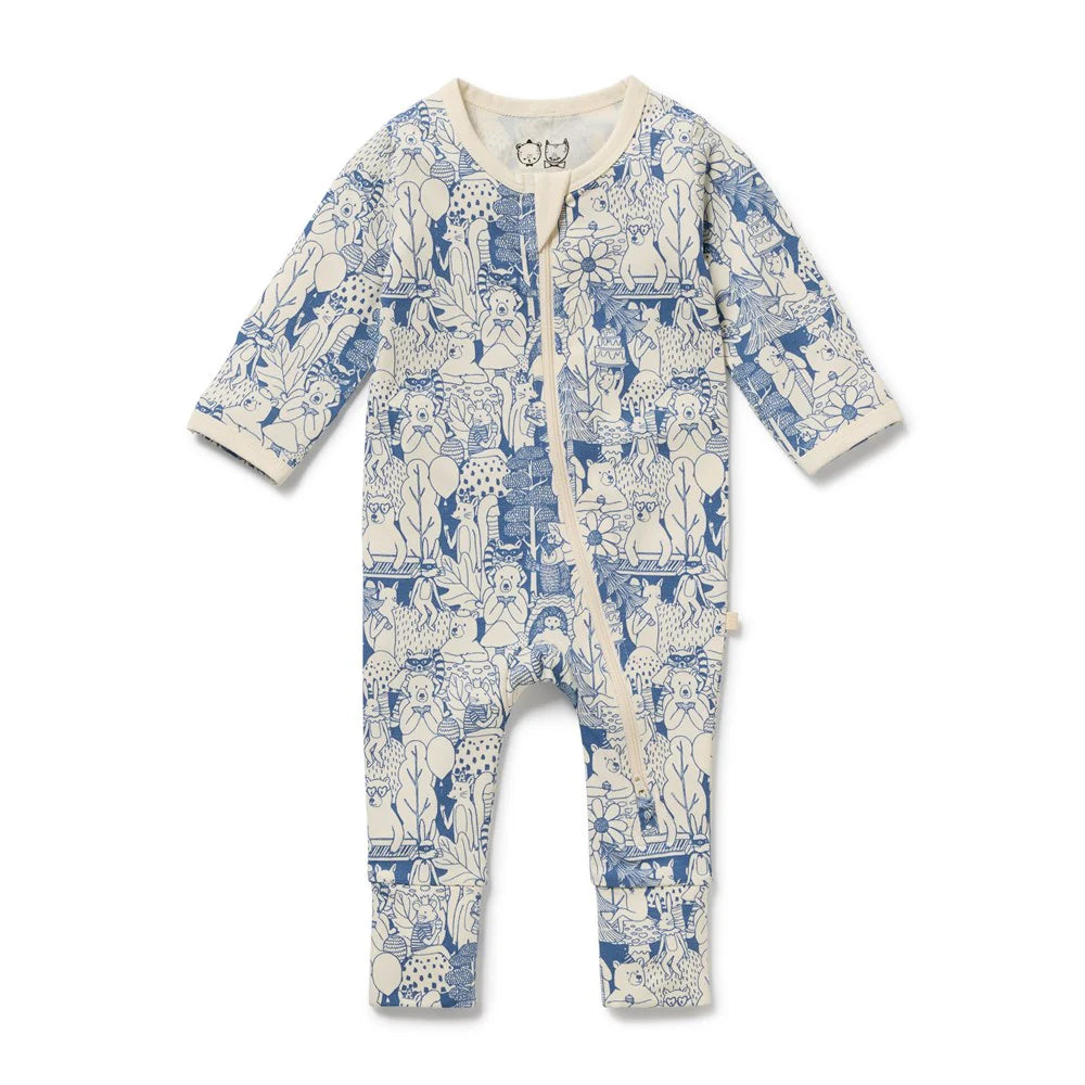Wilson & Frenchy Organic Zipuit Woodland Adventure