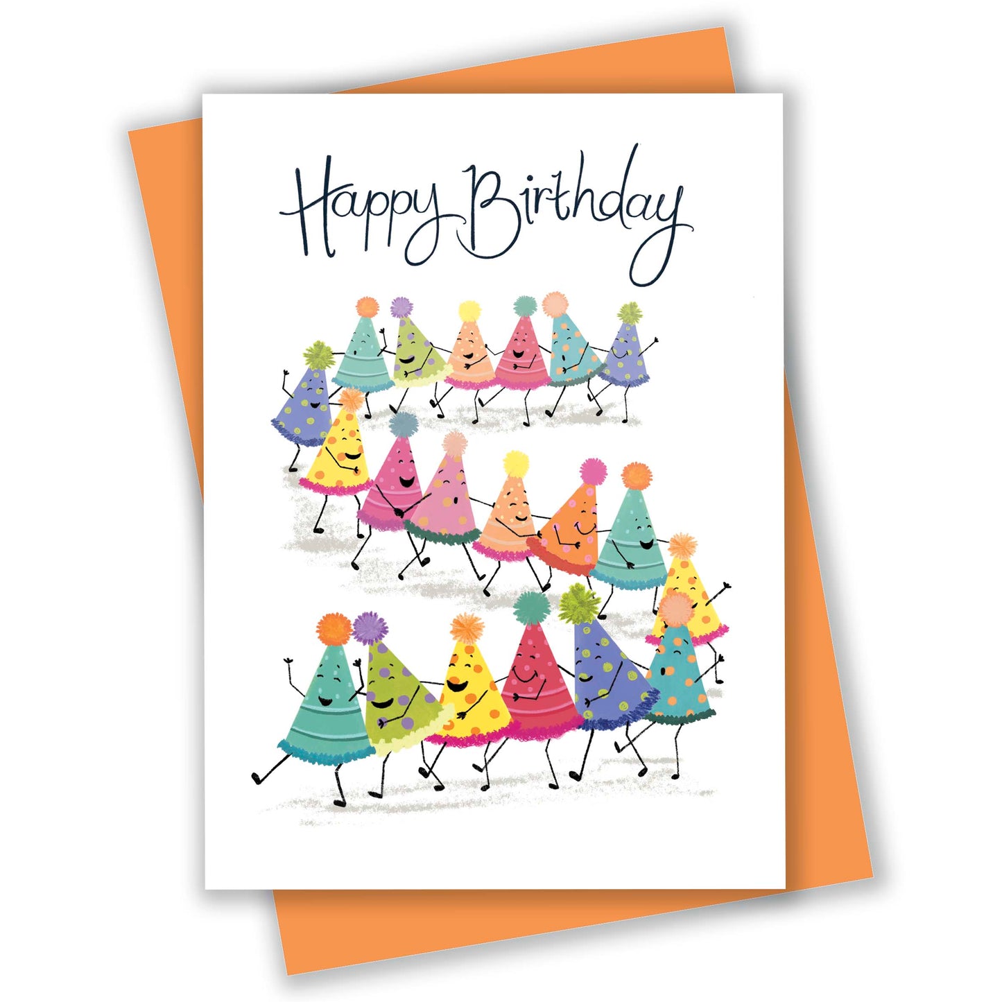 Zenti Designs Party Hats Birthday Card